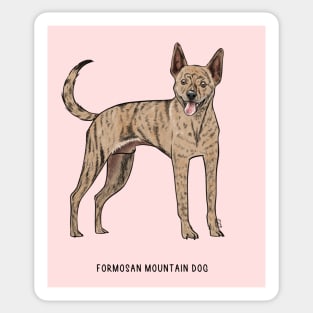 formosan mountain dog Sticker